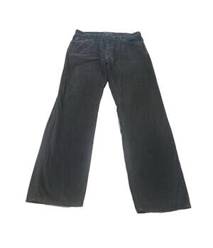 Eddie Bauer Corduroy Pants Mens 36x32 (36X31) Brown Straight Leg Y2K Casual